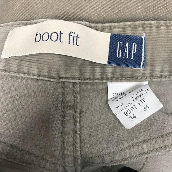 Gap Corduroy Jeans - Size 34 - Picture 2 of 5